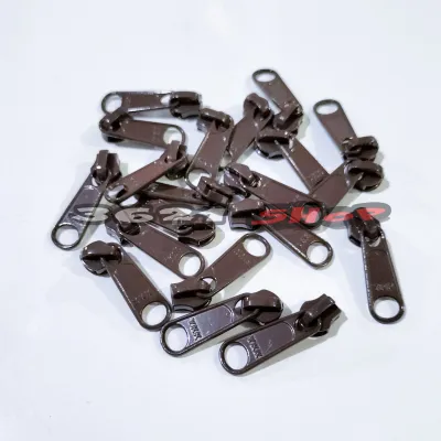 12 pcs Kepala Resleting tas/kepala resleting YKK 5 NILON/NO 5/kepala sleting ykk murah/toko alat jahit/kebutuhan menjahit/toko perlengkapan menjahit/alat jahit lengkap