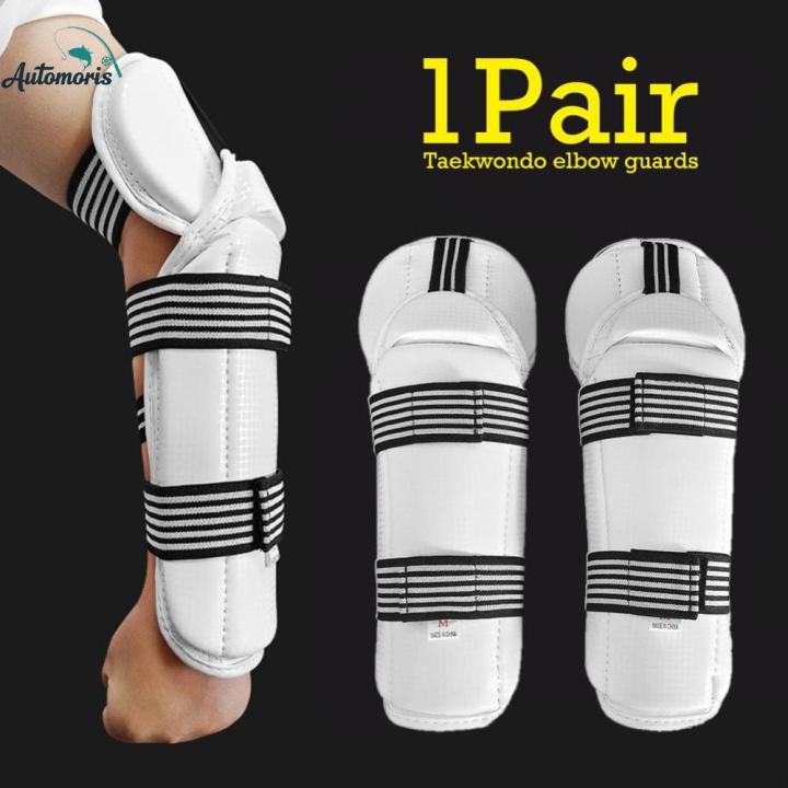 ELITE Taekwondo Forearm & Elbow Guards - Protective Gear For Kids & Adults TKD Training