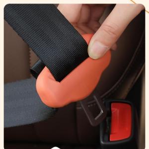 438178 ZXC 1Pcs Anti-Scratch Rubber Car Seat Buckle Protector Clip Protection Cover Universal Seat Belt Buckle Cover For SUV Sedan