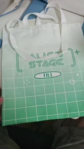 Korean Manga Alien Stage Mizi Sua Ivan Till Hyuna Luka Shopping Bag Graphic Tote Harajuku Shopper Bag Women plastic Shoulder Bag Female Ulzzang Funny Eco Large-capacity kids gift