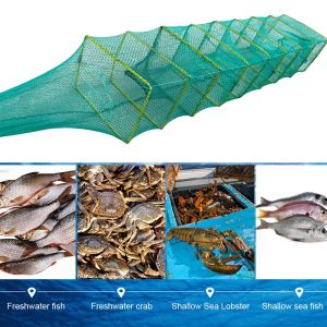 [fours]ลอบดักกุ้ง ดักปลา ไอ้โง่ ดักกุ้ง ดักปลา แบบยาว ไซหนอน(ดักกุ้งจีน) แบบยาว 19ชั้น ไอ้โง่ดักปลา ดักกุ้ง ดักสัตว์น้ำ