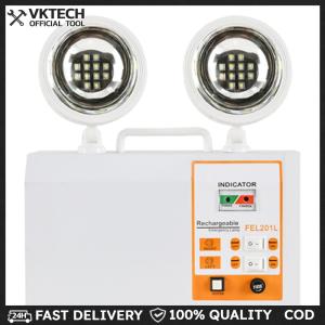 Emergency Lamp Dual Adjustable Heads Wall Mount Emergency Lighting for Business Home Power Failure