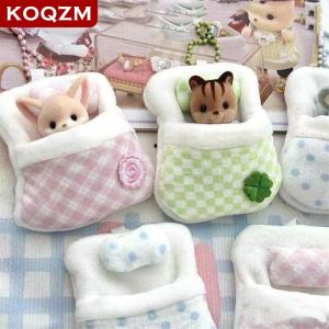 [COD] KOQZM KITCHEN For Cloth Sylvanian Families Cute Clothes Sleeping Bag Storage Bag Mini Doll Room Decoration Furniture