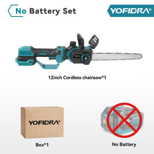 12 Inch Brushless Telescoping Pole Chainsaw 7000W Electric Chainsaw High Branch Saw Garden Pruning Tool For Makita 18V Battery