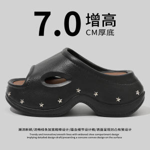 [Free Shipping] WomenS High-Heeled Sandals 2026 New Model For Summer Outdoor Wear Thick-Soled Height-Increasing Non-Slip Eva Soft-Soled Sandals For Petite Individuals