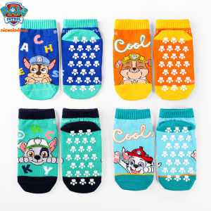 Vớ Trẻ Em / Vớ Chống Trượt / PAW Patrol /Vớ Mắt Cá Chân / Bảng Keo Dán Chống Trượt Giáo Dục Sớm Dành Cho Bé Trai Bé Gái