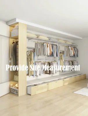 【SG Local Contractor】【Custom Furniture】Full height Wardrobe with sliding door/ Furniture Customization/ Bedroom design & Renovation