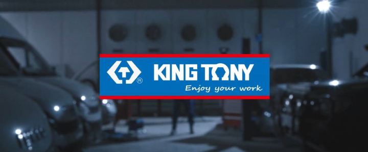 KING TONY 1080-27 Kunci Socket Spanner Ring Slogging Wrench 27MM