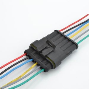 1PCS Car Waterproof Electrical Connector 1/2/3/4/5/6 Pin Plug with Electrical Cable