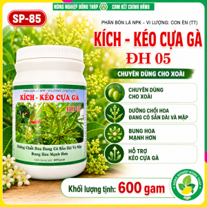 Phân Bón Lá NPK-VL Con Én (TT) KÍCH – KÉO CỰA GÀ ĐH 05 – Dưỡng Chồi Hoa Đang Có Sẵn Dài Và Mập Bung Hoa Mạnh Hơn (hộp 600gr)