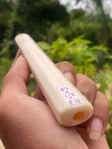 once pipa gg lokal panjang 12cm segilapan lebar 12cm bening mulus