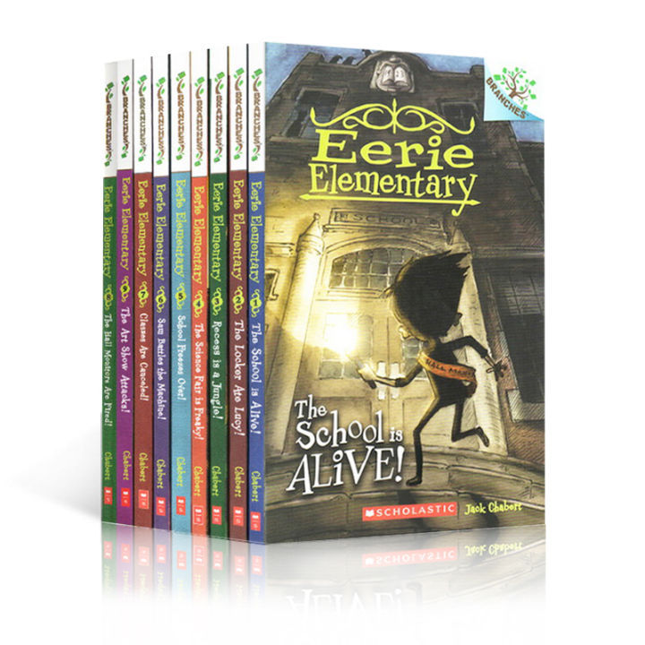 10 books/set: Eerie Elementary School Alien English Children's Picture ...
