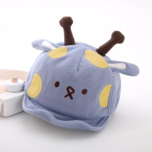 หมวกเด็กลายยีราฟ น่ารักตะมุตะมิ หมวกเด็กชาย หมวกเด็กหญิง หมวกแก๊ปสำหรับเด็ก รอบหัวได้สุงสุด 48 cm สำหรับ 4-24 เดือน M20