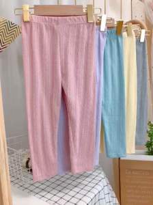 Quần legging thông hơi bé gái