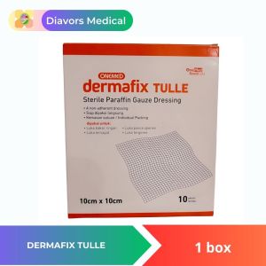 Onemed Paraffin Gauze Dressing Steril 10x10cm - Paket Isi 10 Pcs - Perlindungan Luka Tanpa Noda