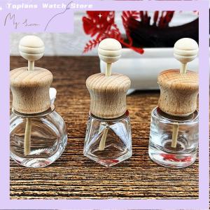 [Toplans]💖[HOT SALE]🎈🎈 น้ำหอมคลิปน้ำหอมปรับอากาศสำหรับรถยนต์ขวดแก้วเปล่าสำหรับตกแต่งขวดแก้วอโรมาเทอราพี