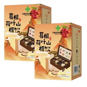 Hawthorn Lotus Leaf Tea Health Teabag Traditional Medicinal Organic Tea Bags Helps Weight-Loss And Sugar Clear