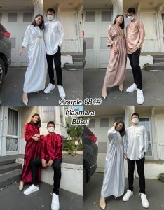 ( VM ) - COUPLE Kaftan Dan Kurta / Baju Lebaran Baju Couple Fashion Cowok Dan Cewek 084# Jessicacollectionn
