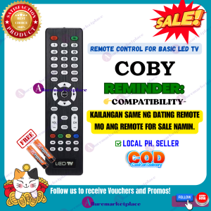 ORIGINAL COBY Smart TV Remote or Coby Basic Led TV Remote Control for Star COBY H-4500 H-3200 COBY SMART TV Remote alluremarketplace2