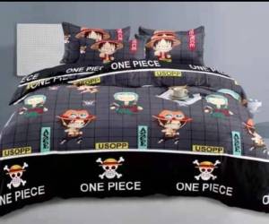 (ส่งฟรีเคอรี่) ชุดเครื่องนอน ลายวันพีช ลูฟี่ ขนาด 6 ฟุต / 5 ฟุต /3.5 ฟุต ครบชุด 6 ชิ้น ผ้าปูที่นอน ยกชุด + ผ้านวม +ปลอกหมอน เก็บเงินปลายทาง