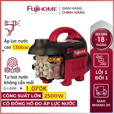 MÁY RỬA XE MÔ TƠ CẢM ỨNG TỪ FUJIHOME PWX1A máy rửa xe áp lực cao pressure washer