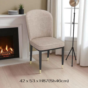 ATTIC FURNITURE DC-2079 DINING CHAIR / Kerusi Makan / Metal Leg Dining Chair