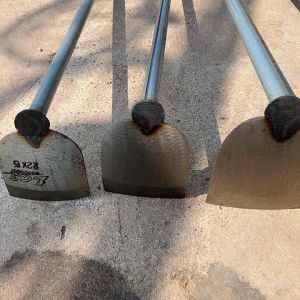 จอบ จอบขุดดิน จอบวีโก้ เล็ก/กลาง/ใหญ่ ด้ามยาว120ซม. เหล็กผานไถแท้