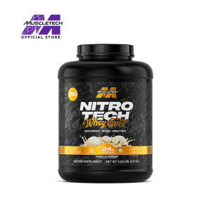 [Exp Jun 2027] MuscleTech Nitro-Tech 100% Whey Gold Vanilla Cream (5lbs/2.27kg) 03904150