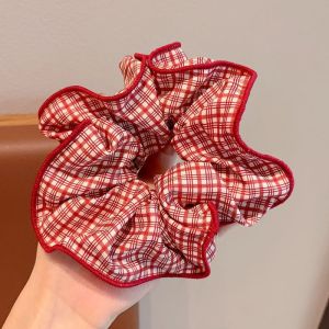 Dây Buộc Tóc Hình Đai Trán Nơ Đỏ Dễ Thương Cho Bé Gái - Phụ Kiện Tóc Thời Trang Cao Su Non Đàn Hồi Tốt