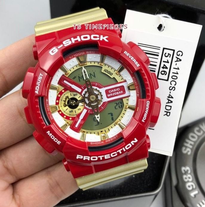 Casio g clearance shock iron man