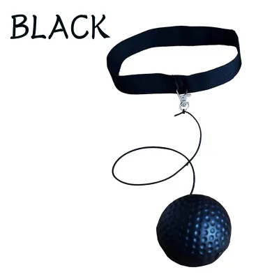 Boxing speed ball fighting and sparring training equipment pressure reducing headworn magic ball reaction ball