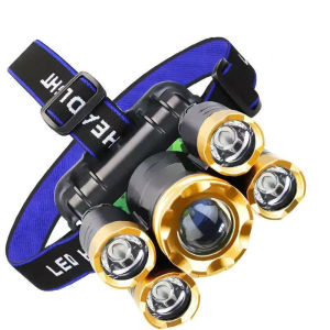 Headlamp Flashlight Led Headlamp Usb Rechargeable Water Proof Head Flashlight Multifunctional Xpe Cob Headlight Head Torch For Outdoor Camping Fishing