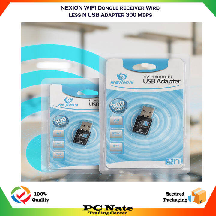 NEXION WIFI Dongle receiver Wireless N USB Adapter 300Mbps | Lazada PH