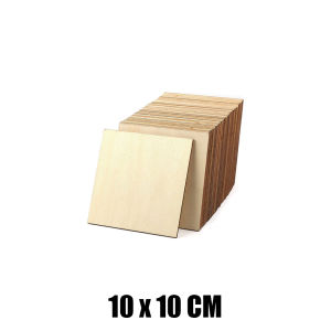 10PCs/Set Balsa Wood Sheets Wooden Plate For House Craft Model DIY Balsa Wood Boat Airplane Model