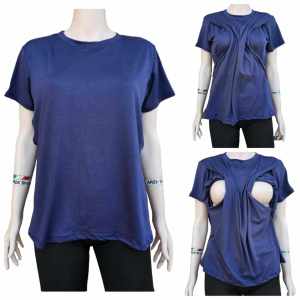 Ara Nursing/Breastfeeding Tops Blouse with Side Opening  fits from S-XL