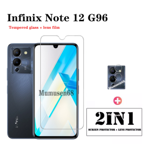 (2 in 1) Infinix Note 12 G96 Transparent Tempered Glass Screen Protectors + camera film For Infinix Note 11S 10 Pro Note 7 Note 8 Zero 5G Zero X NEO tempered glass film