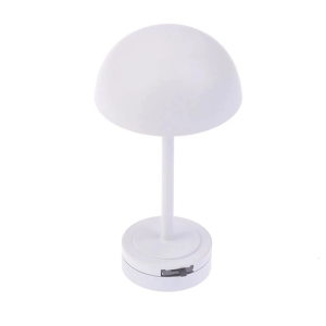 White Lampshade Bedroom Table Lamp Miniature Furniture Model Doll Houses Accessory Realistic Lighting Toy Playset 1:12