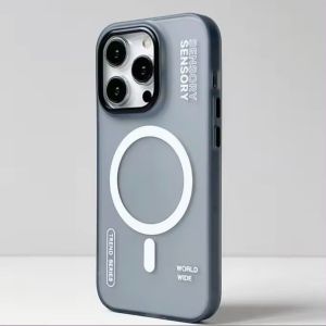 Professional Minimalist Transparent Matte Magnetic Phone Case for iPhone 16 15 14 13 12 11 ProMax
