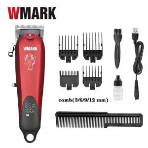 WMARK Hair Clipper Magic Taper Professional Elektrik Digital LED Alat Cukur Rambut 6500 RPM Mesin Cukuran NG-103B NG 103 B 103B