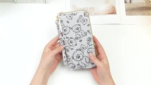 2025 New Womens Wallet Long Bear Single Zipper Clutch Fashion Card Holder Multi-Card Slot Money Clip Womens Bag [ Free Shipping ]