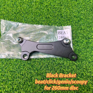 For HONDA beat carb beat fi click i 125 scoopy genio 260mm big disc brake alloy bracket 4H/5H GT68