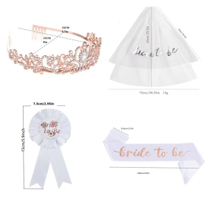 ผ้าคาดเอวสไตล์ไม่เหมือนใครแฟชั่น Bride Bachelorette งานปาร์ตี้ผ้าคาดเอว Essential แต่งงานสำหรับงานแต่งงานและงานเลี้ยงสละโสดว่าที่เจ้าสาว