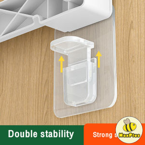 MaxPlus Shelf Support Right Angle Plastic Partition Clapboard Cabinet Hanger Layered Corner Bracket