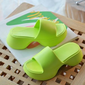 Ann.Fashion รองเท้าแฟชั่นผู้หญิง พื้นหนา5.5cm วัสดุEVA (ยางชนิดนุ่มน้ำหนักเบาแบบพิเศษ) ยืดหยุ่นใส่เดินสบายเท้า #sy808