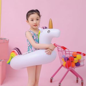 Phao Bơi Trẻ Em SWIM Ngựa Trắng Có Tay Cầm