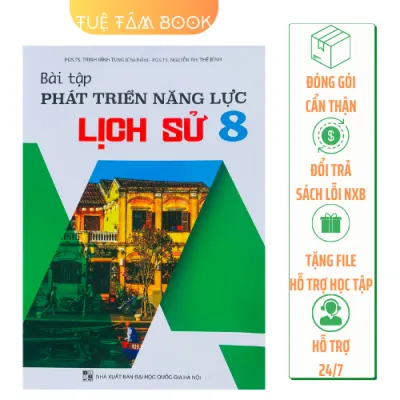 Sách - Bài tập phát triển năng lực Lịch sử 8 TT