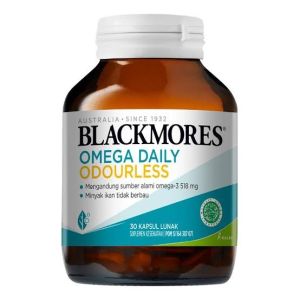 Blackmores Omega Daily Odourless 30 Tablet Fish Oil