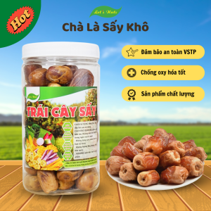 Chà là rời sấy khô Lets Nuts hộp 500g hạt chắc to tròn thơm ngọt đồ ăn vặt dành cho hội nhóm gia đình
