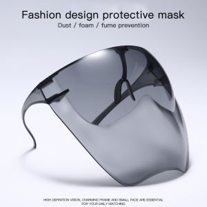 Oversized Full Face shield Anti Fog No dizzy large mirror protective Eye Shields goggles safety