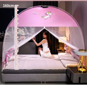 Queen Size 1.8m Indoor Mosquito Net Tent Bed Folding Design MOSQUITO HANGING NET DIY Tent 180CM-200CM